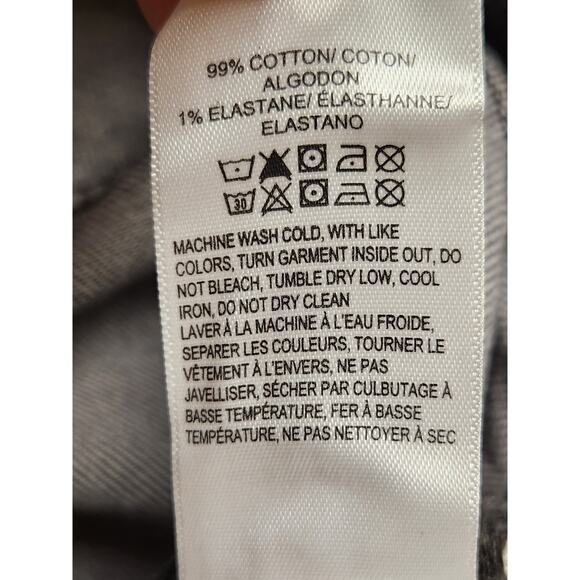 Lucky Brand Men's 412 Athletic Slim Fit Charcoal Denim Jeans Size 42x30 - Picture 4 of 6